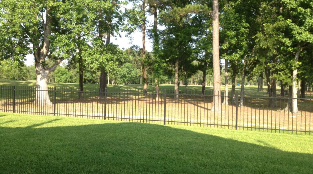 Golf course view from home for sale in Oakhurst at Kingwood (Houston)